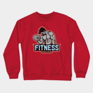 Fitness Sports Club Design T-shirt Coffee Mug Apparel Notebook Sticker Gift Mobile Cover Crewneck Sweatshirt